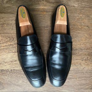 Men's TO BOOT Dress Shoes - Black Loafers